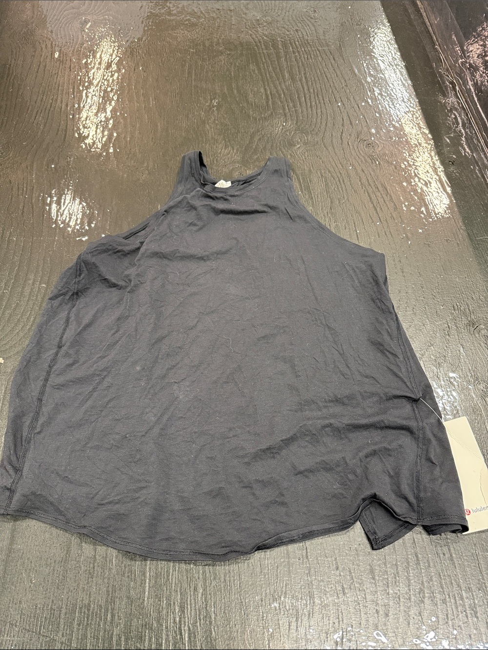 lululemon athletica Women's Tank Top - Charcoal Black